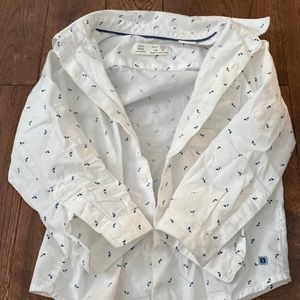 Zara baby dress button shirt size 2/3 years